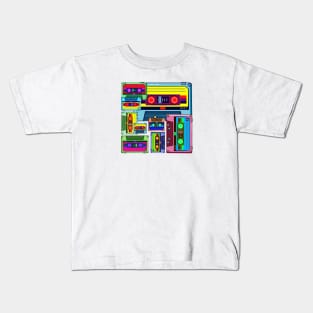 MUSICASSETTE Kids T-Shirt